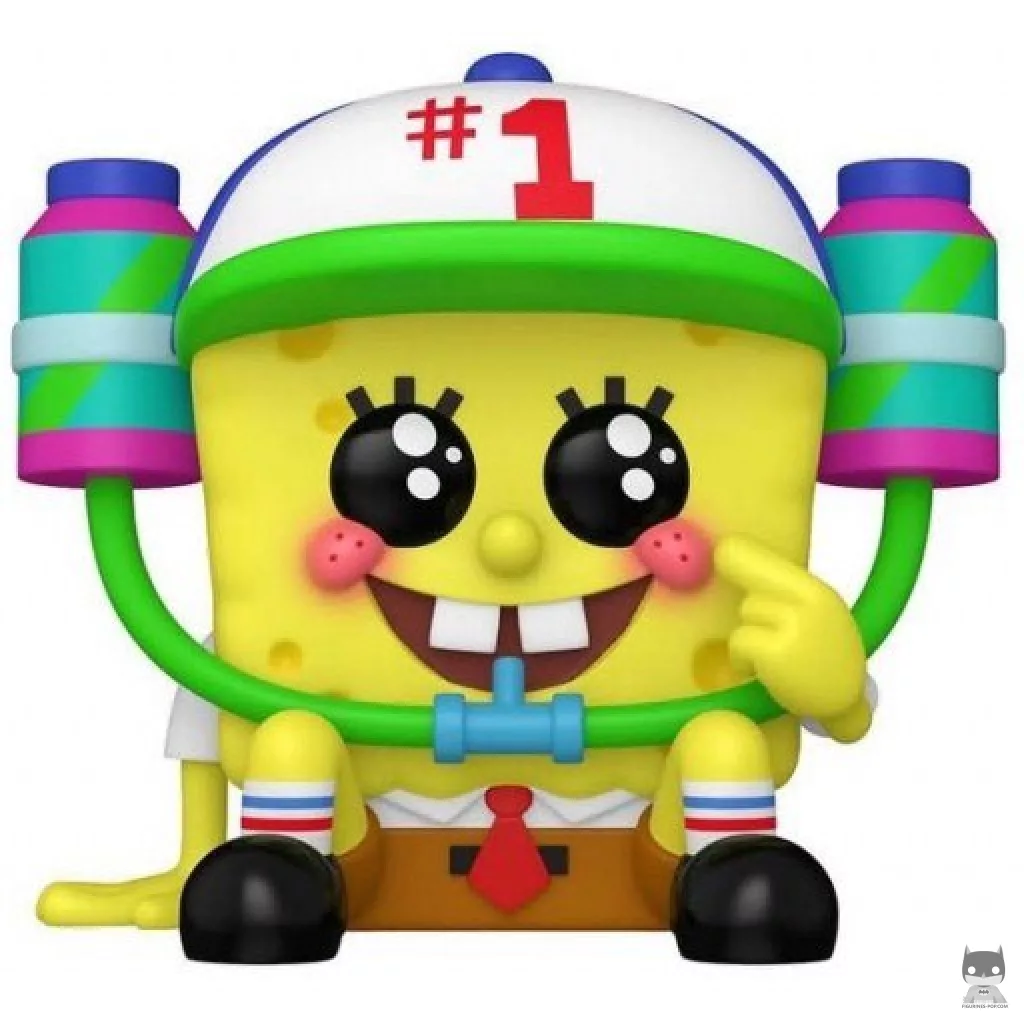 Figura Funko Pop! Bob Esponja con sombrero de bebida (Bob Esponja)