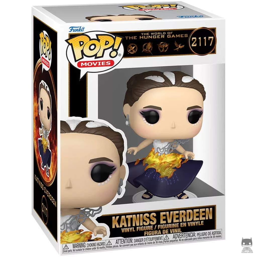 Figura Funko Pop! Katniss Everdeen con vestido de novia en su caja