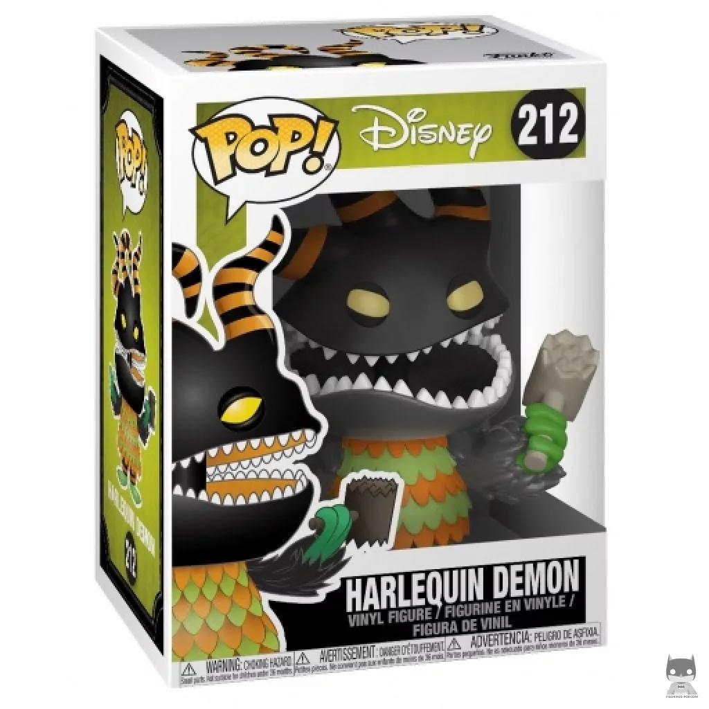 Figura Funko Pop! Demonio Arlequín en su caja