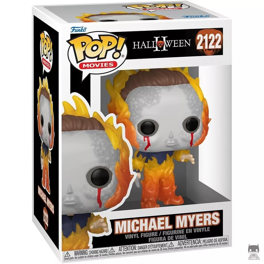 Figura Funko Pop! Michael Myers en llamas en su caja