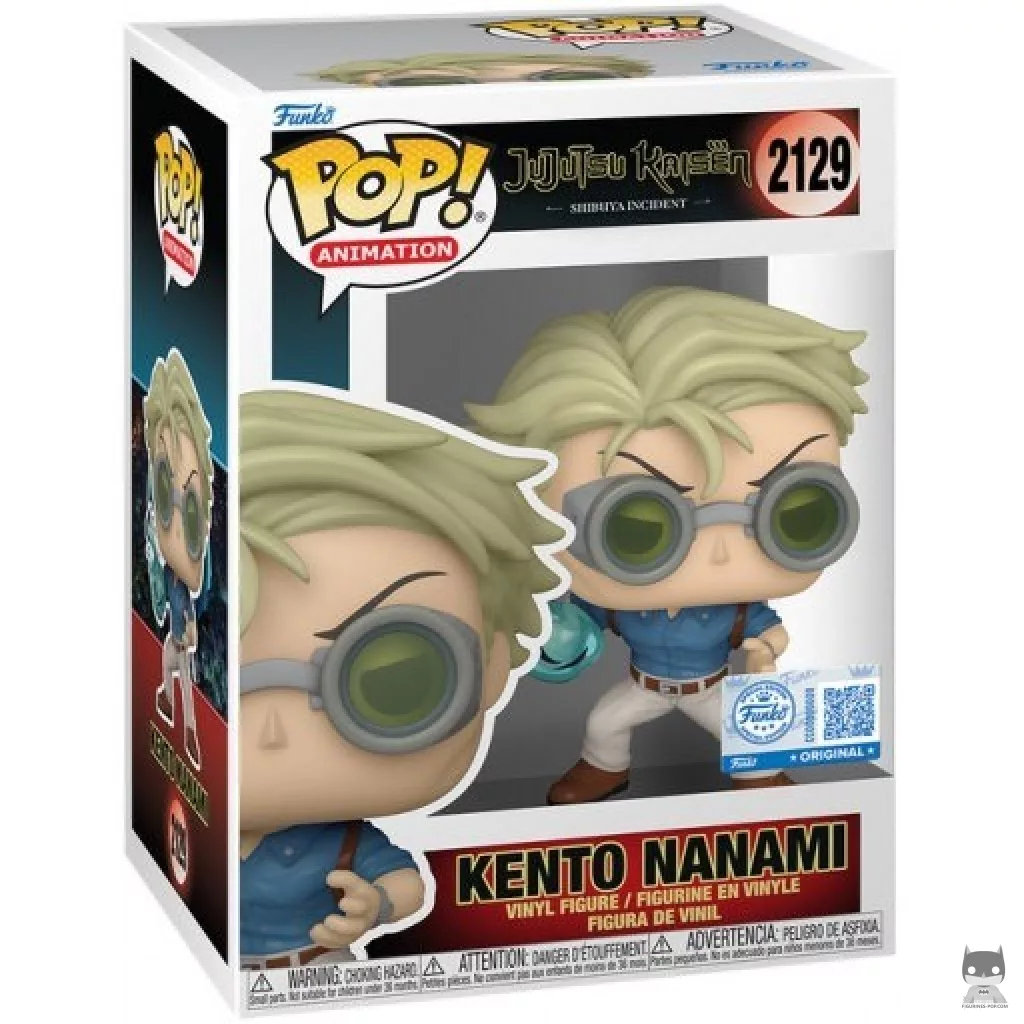 Figura Funko Pop! Kento Nanami en su caja