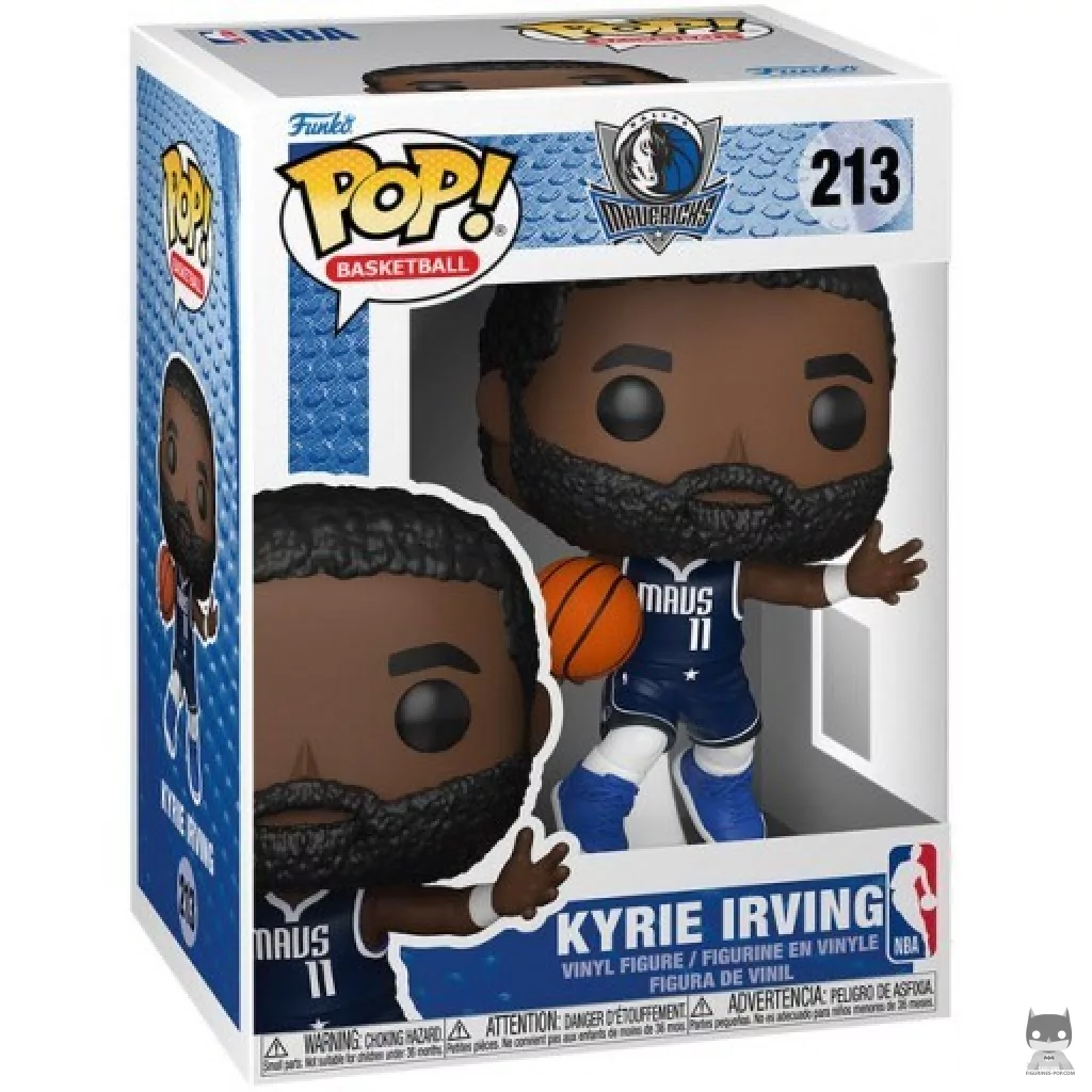 Figura Funko Pop! Kyrie Irving en su caja