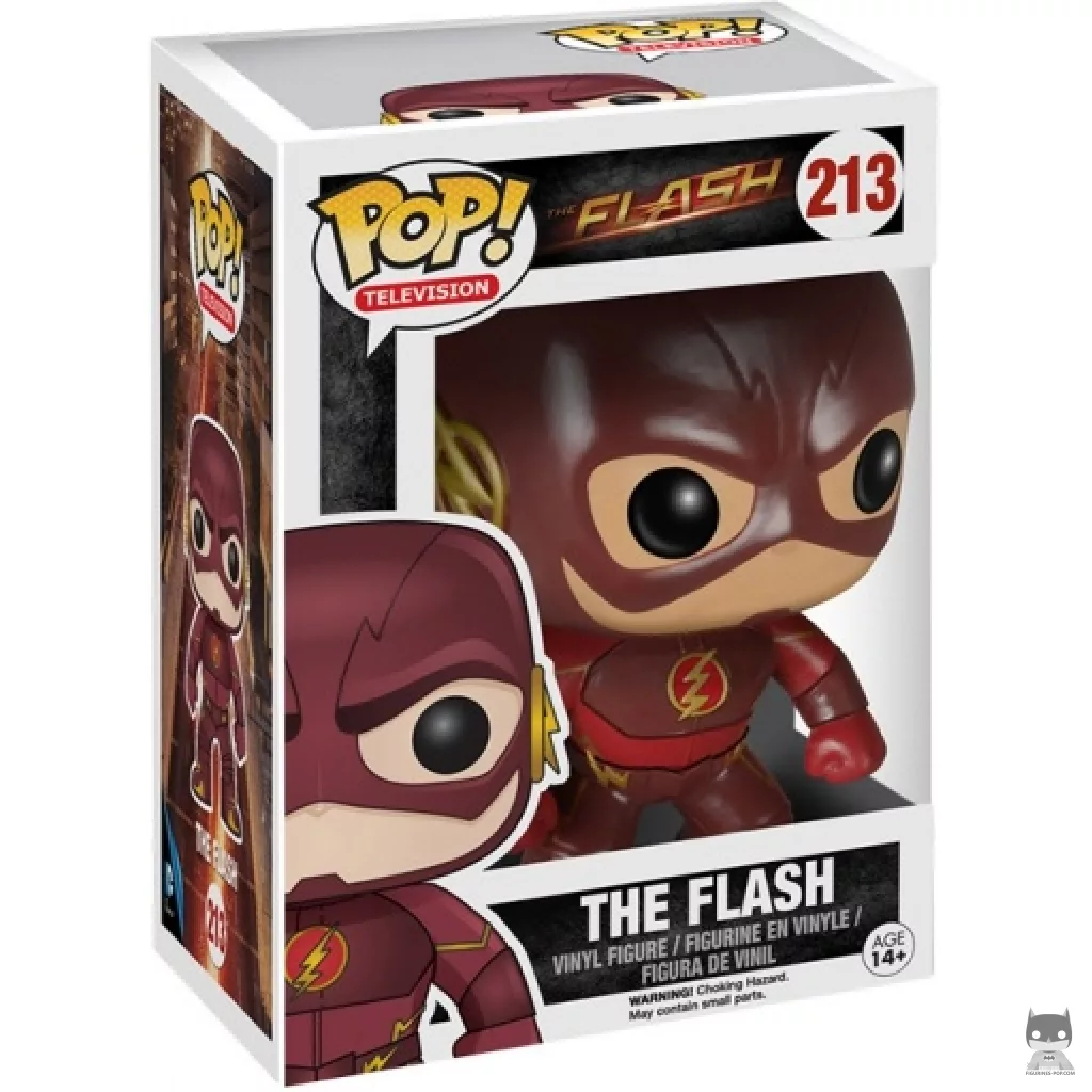 Figura Funko Pop! Flash en su caja