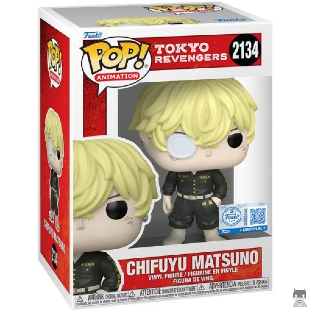 Figura Funko Pop! Chifuyu Matsuno en su caja