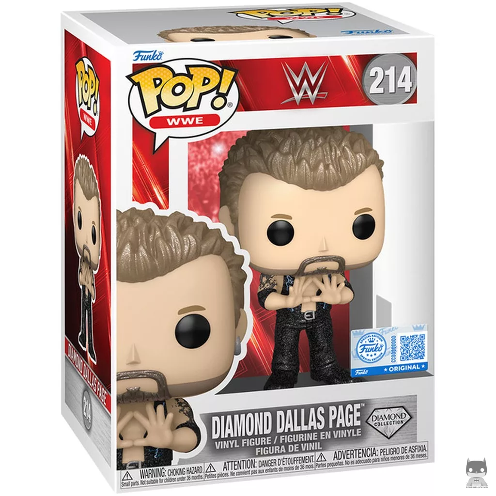 Figura Funko Pop! Diamond Dallas Page (Diamante) en su caja