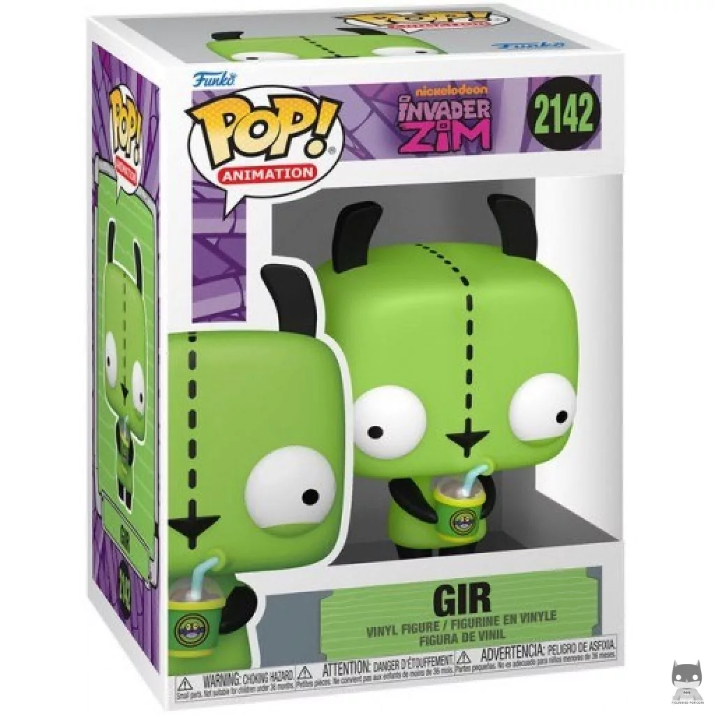 Figura Funko Pop! GIR en su caja