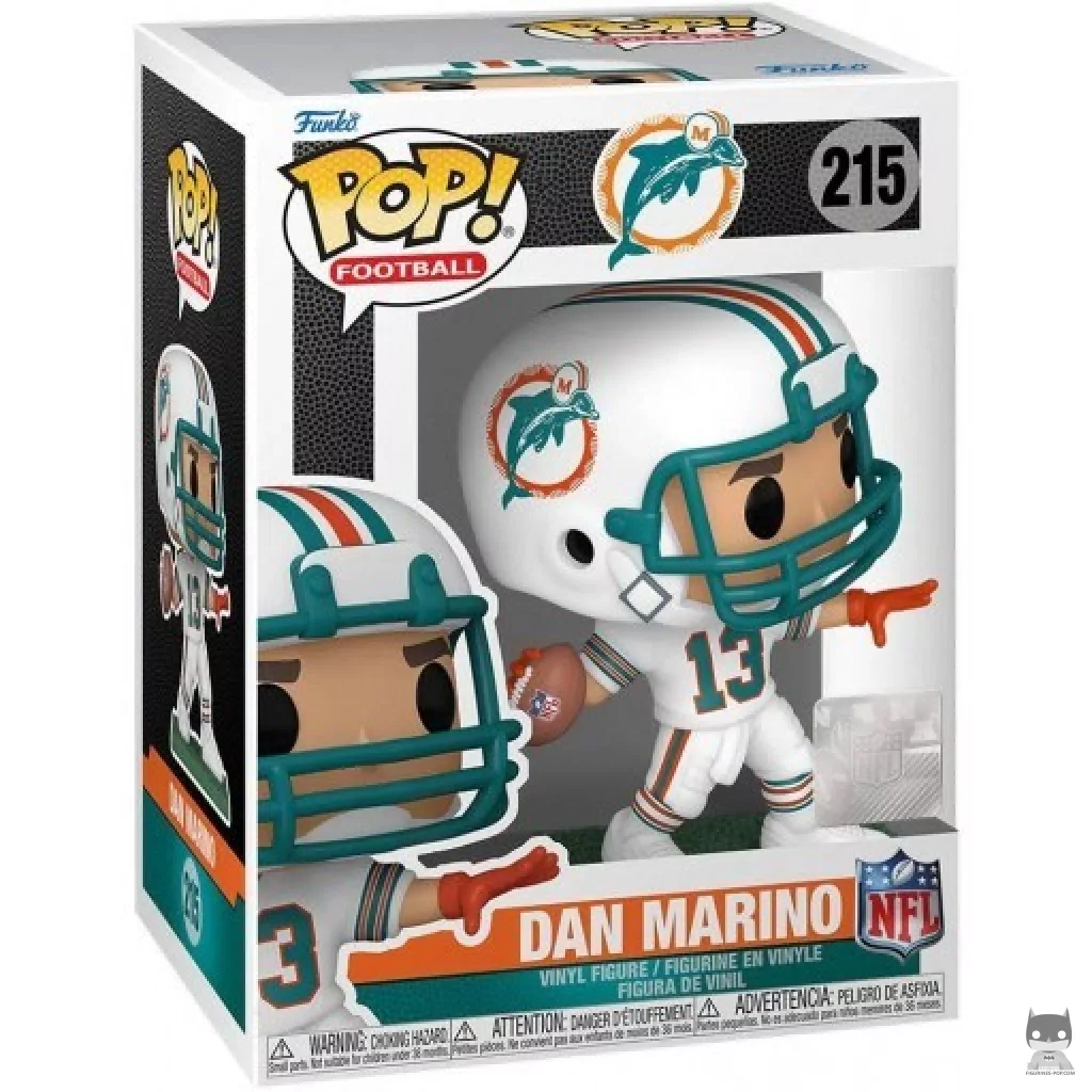 Figura Funko Pop! Dan Marino en su caja