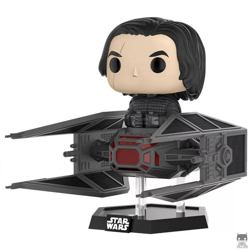 Figura Funko Pop! Kylo Ren en caza TIE (Star Wars: Episodio VIII, Los últimos Jedi)