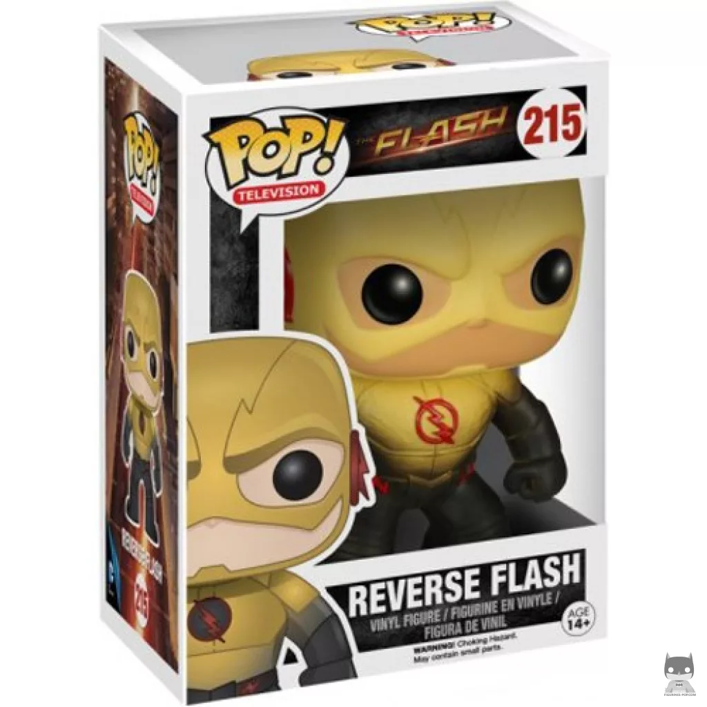 Figura Funko Pop! Flash Reverso en su caja
