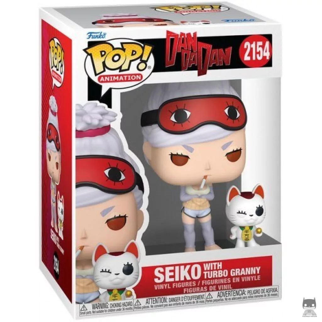 Figura Funko Pop! Seiko con Turbo Granny en su caja