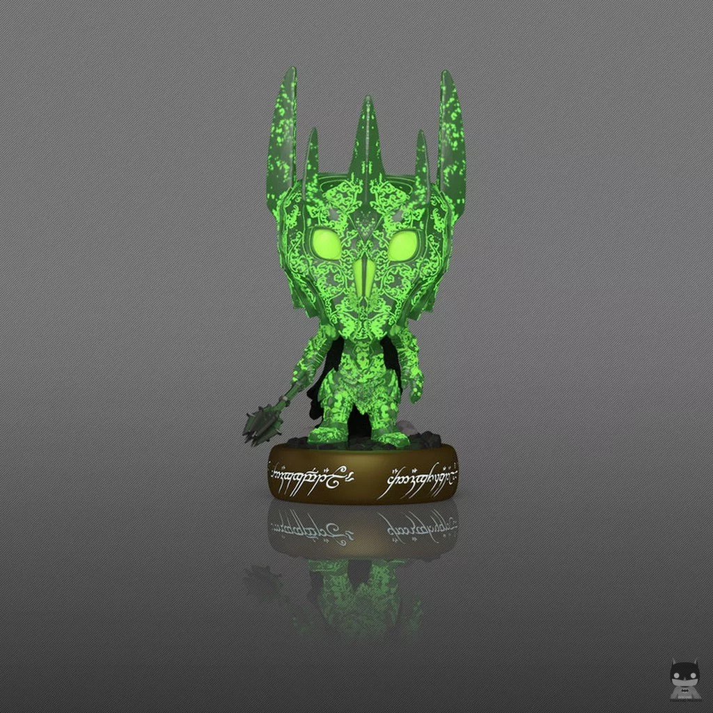 Figura Funko Pop! Sauron con arma (Brilla en la oscuridad) (El Señor de los Anillos)