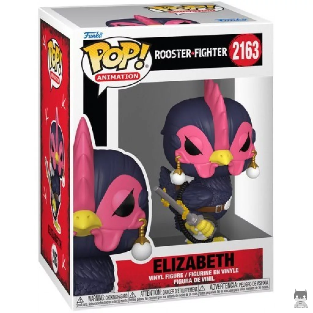 Figura Funko Pop! Elizabeth en su caja