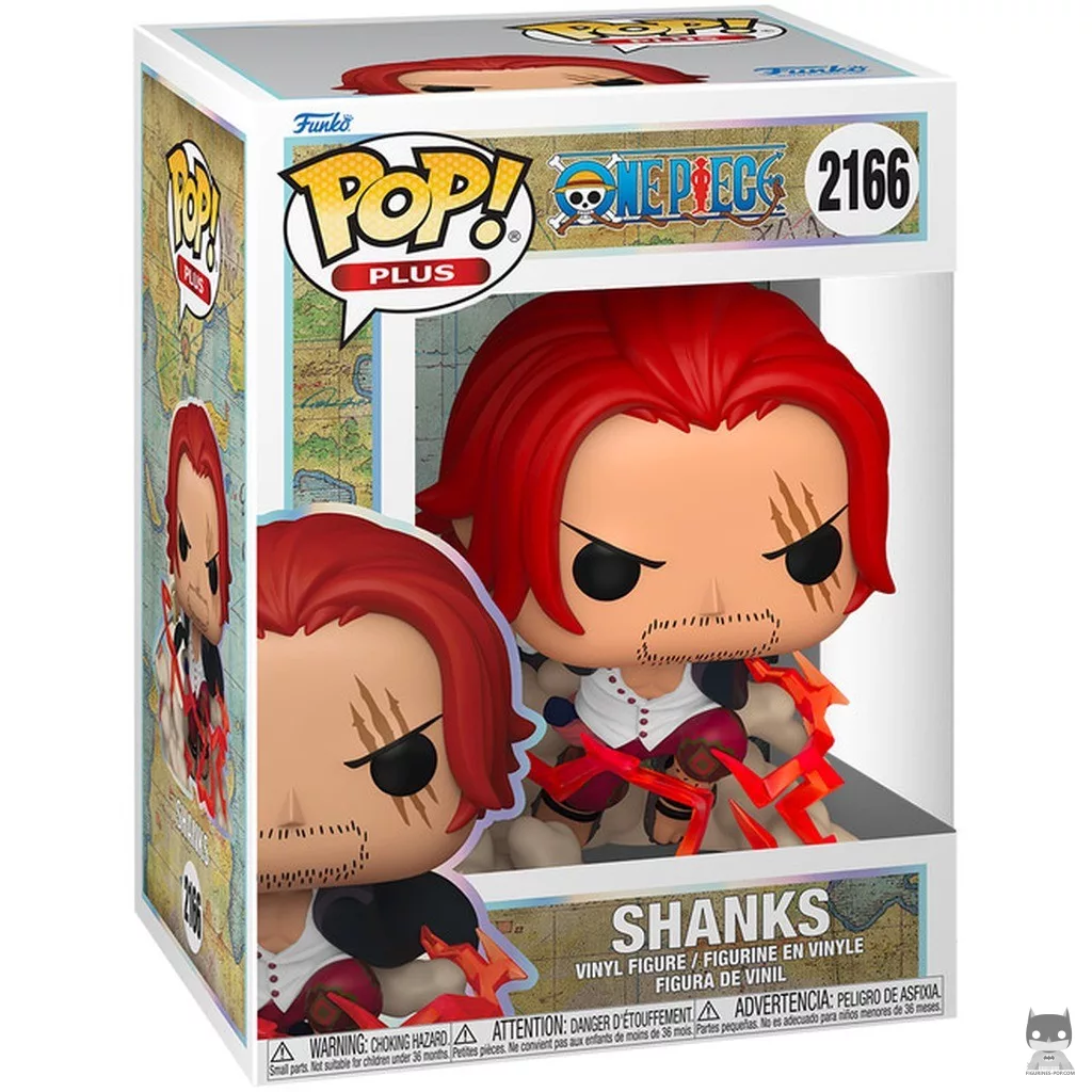 Figura Funko Pop! Shanks en su caja