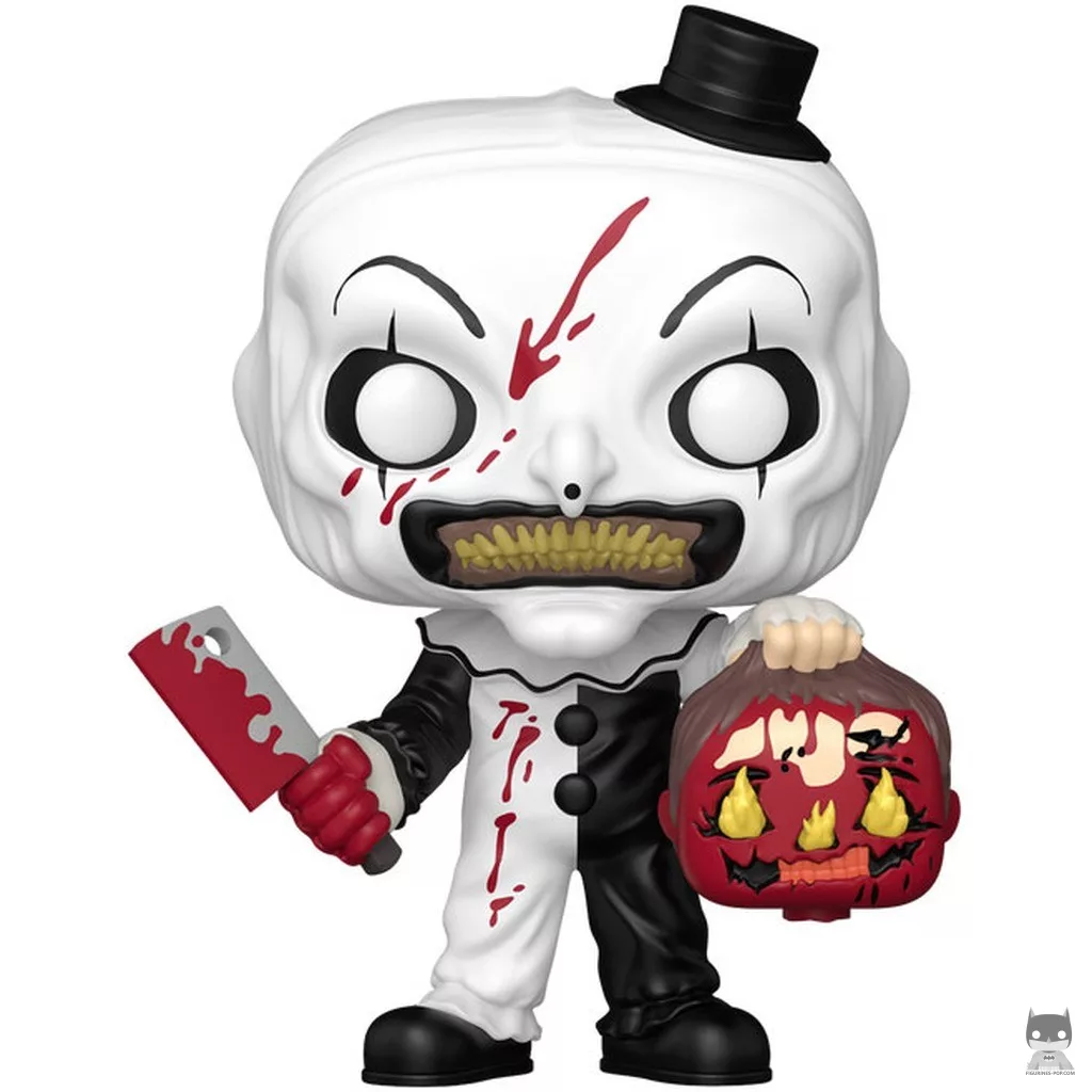 Figura Funko Pop! Art con la cabeza de Steve (Brilla en la oscuridad & Ensangrentado) (Terrifier)