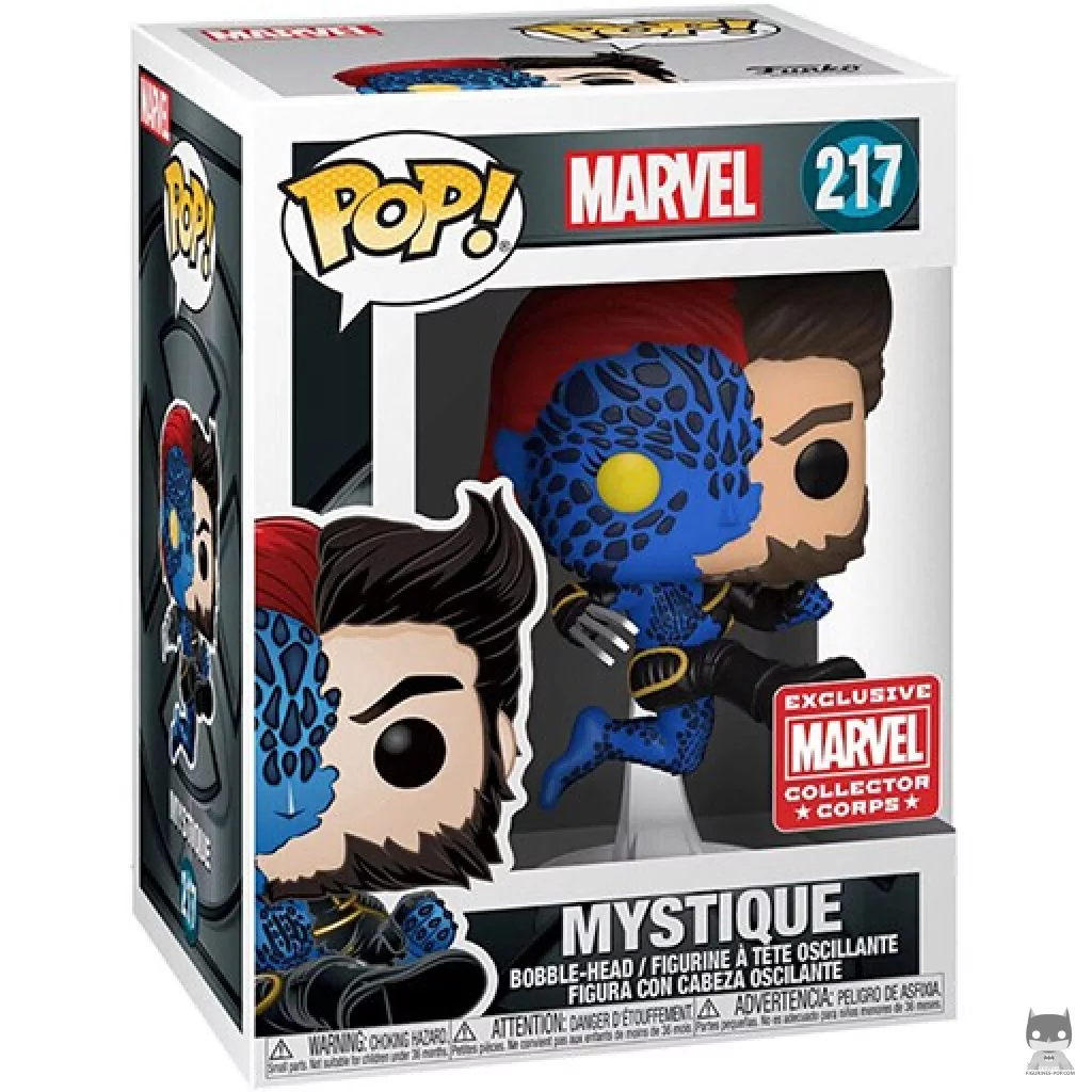 Figura Funko Pop! Mística en su caja