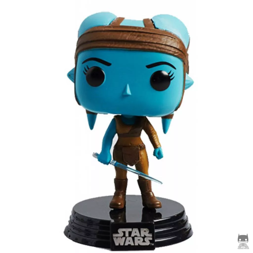 Figura Funko Pop! Aayla Secura (Star Wars: Episodio III, La venganza de los Sith)