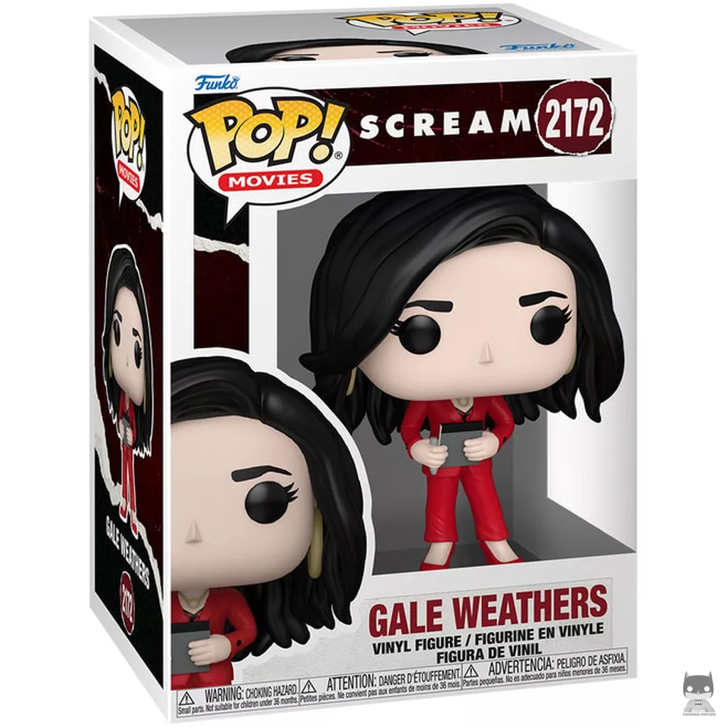 Figura Funko Pop! Gale Weathers en su caja