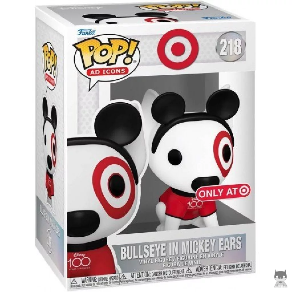 Figura Funko Pop! Perdigón con orejas de Mickey en su caja