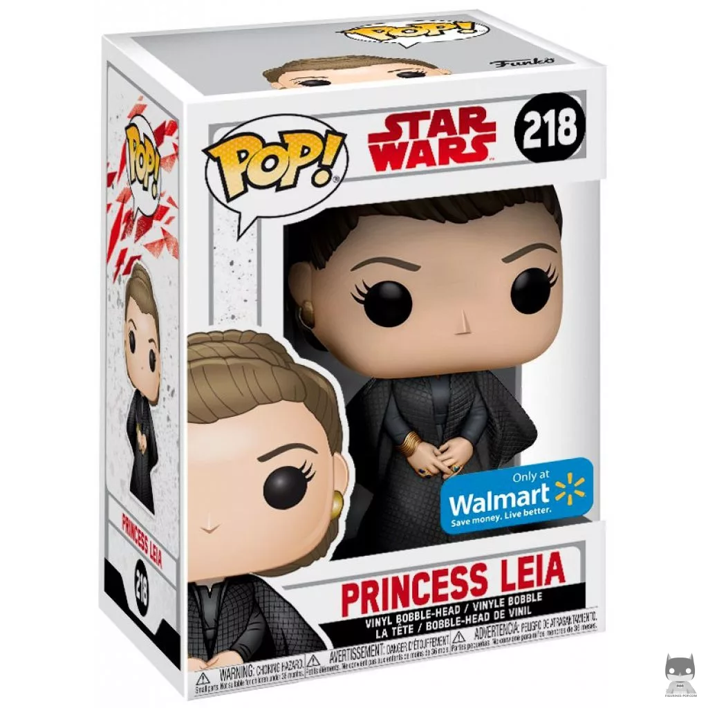 Figura Funko Pop! Princesa Leia en su caja