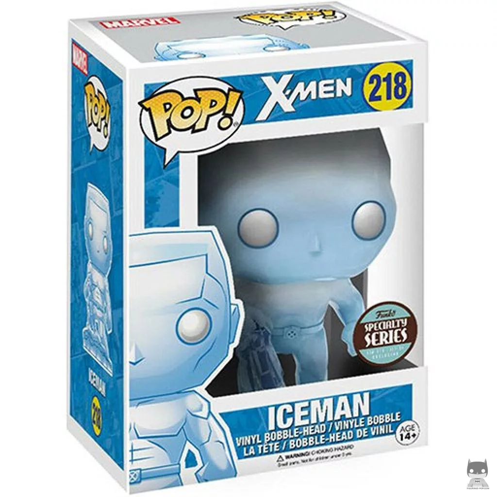 Figura Funko Pop! Hombre de Hielo en su caja