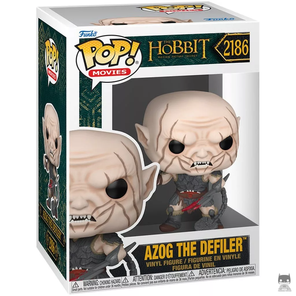 Figura Funko Pop! Azog el Profanador en su caja