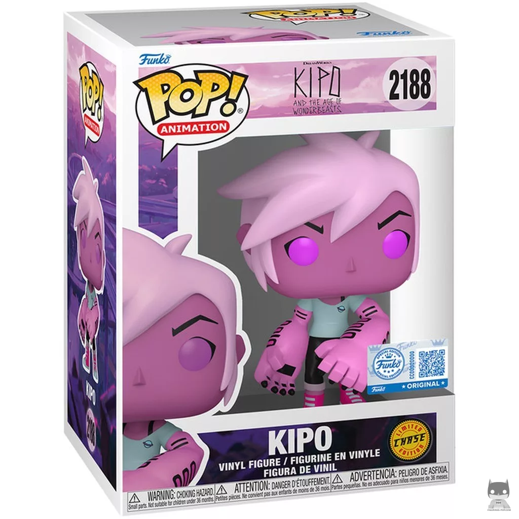 Figura Funko Pop! Kipo (Chase) en su caja