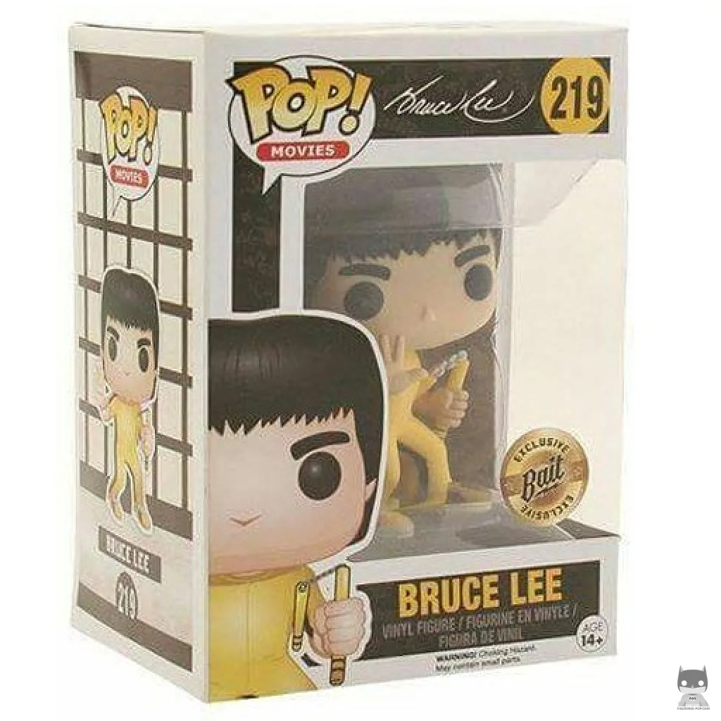 Figura Funko Pop! Bruce Lee en su caja
