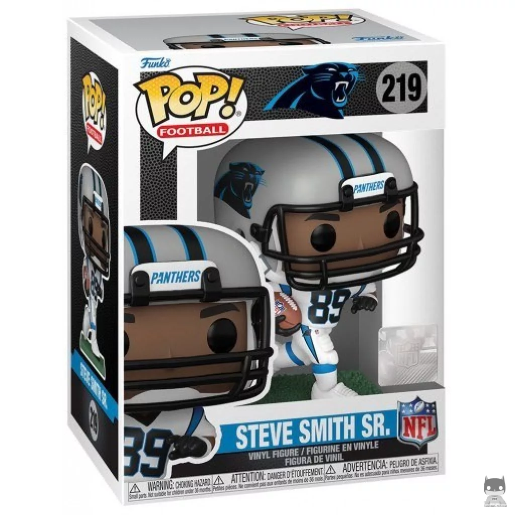 Figura Funko Pop! Steve Smith Sr. en su caja