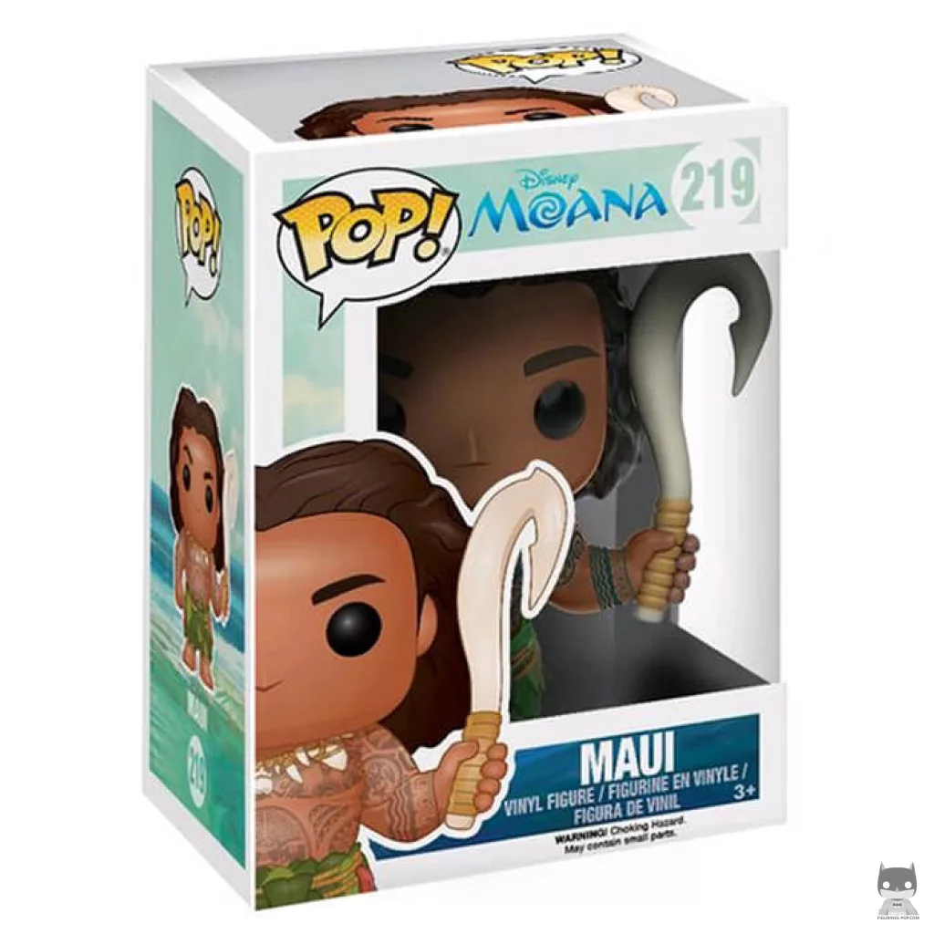 Figura Funko Pop! Maui en su caja