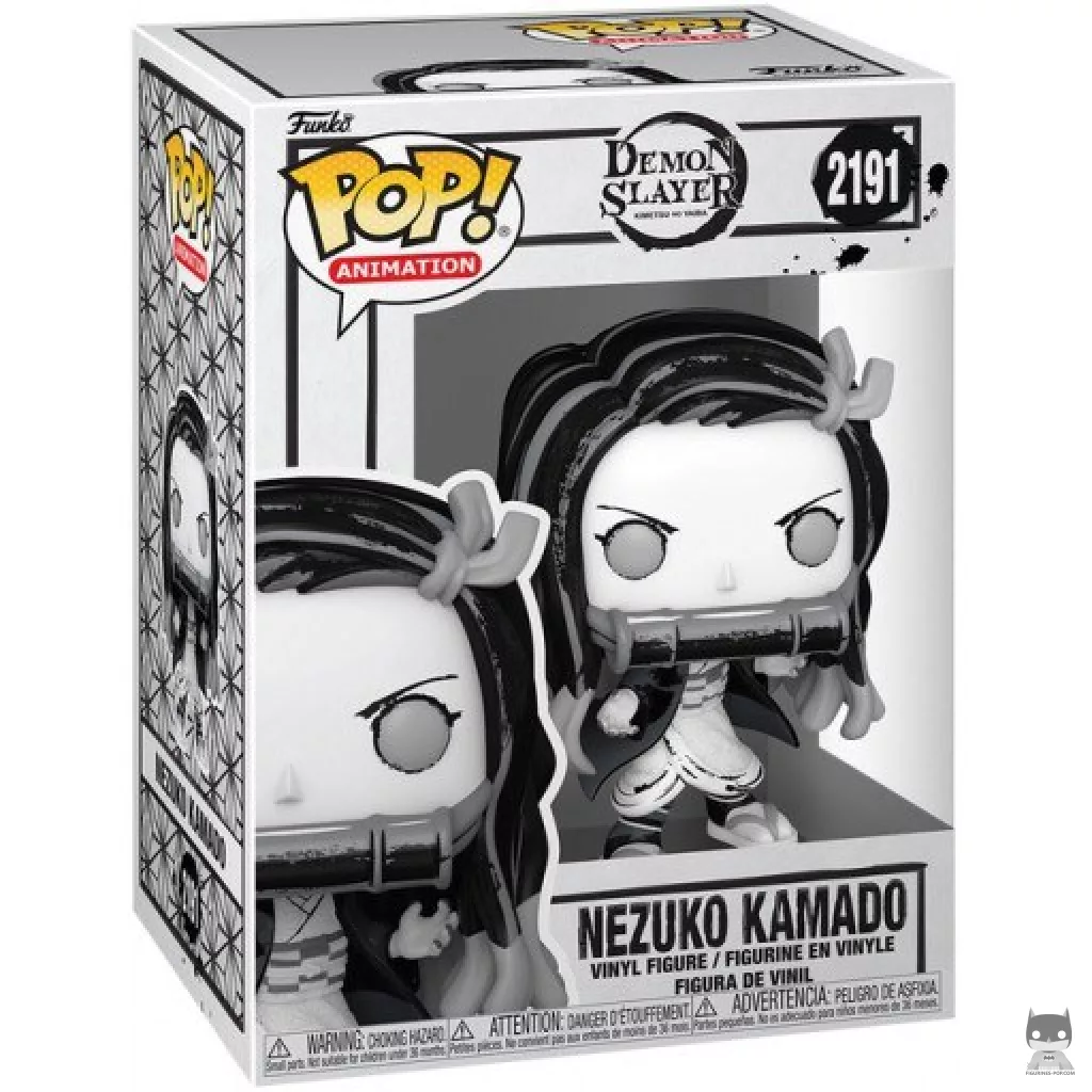 Figura Funko Pop! Nezuko Kamado (Sumi-Ink) en su caja