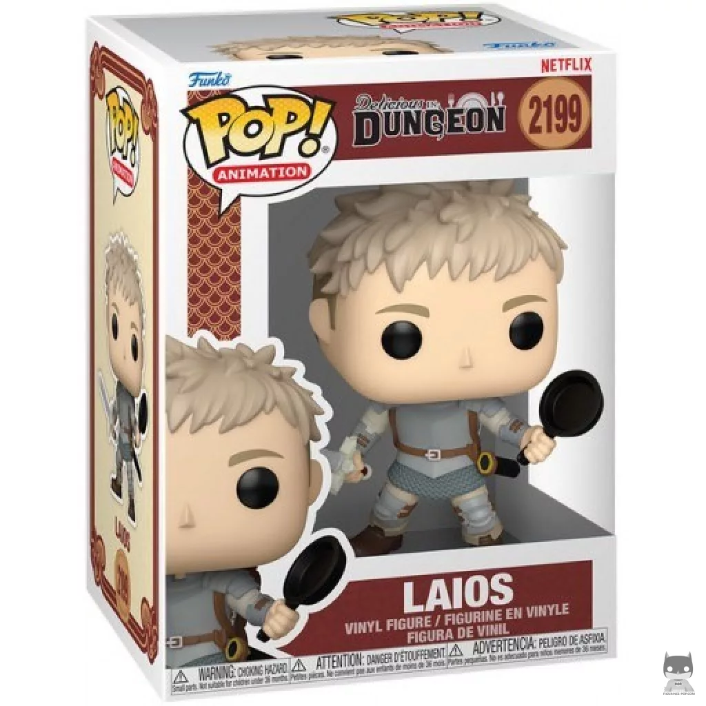 Figura Funko Pop! Laios en su caja
