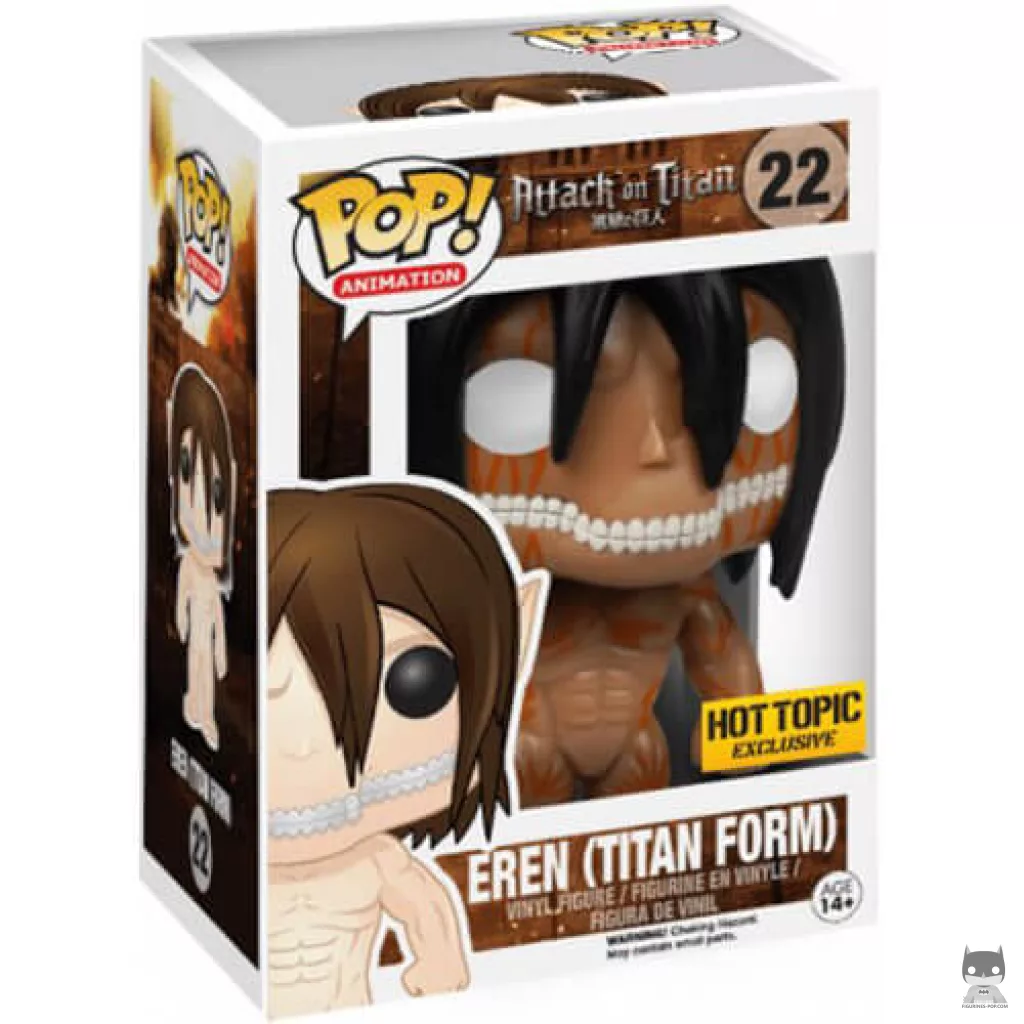 Figura Funko Pop! Eren (Forma de titán) en su caja