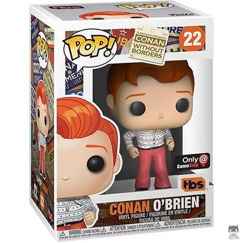 Figura Funko Pop! Conan O'Brien K-pop en su caja