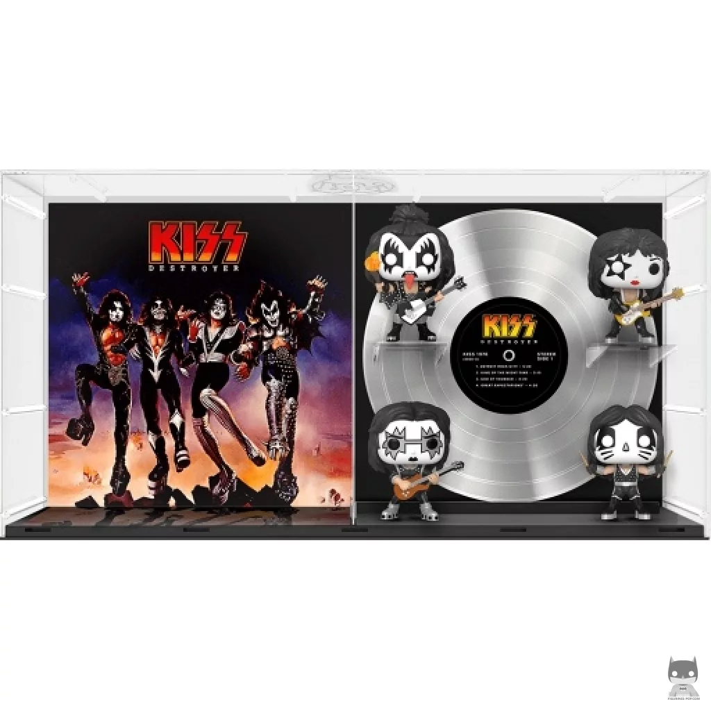 Figura Funko Pop! KISS: Destroyer (The Demon, The Starchild, The Spaceman & The Catman) (KISS)