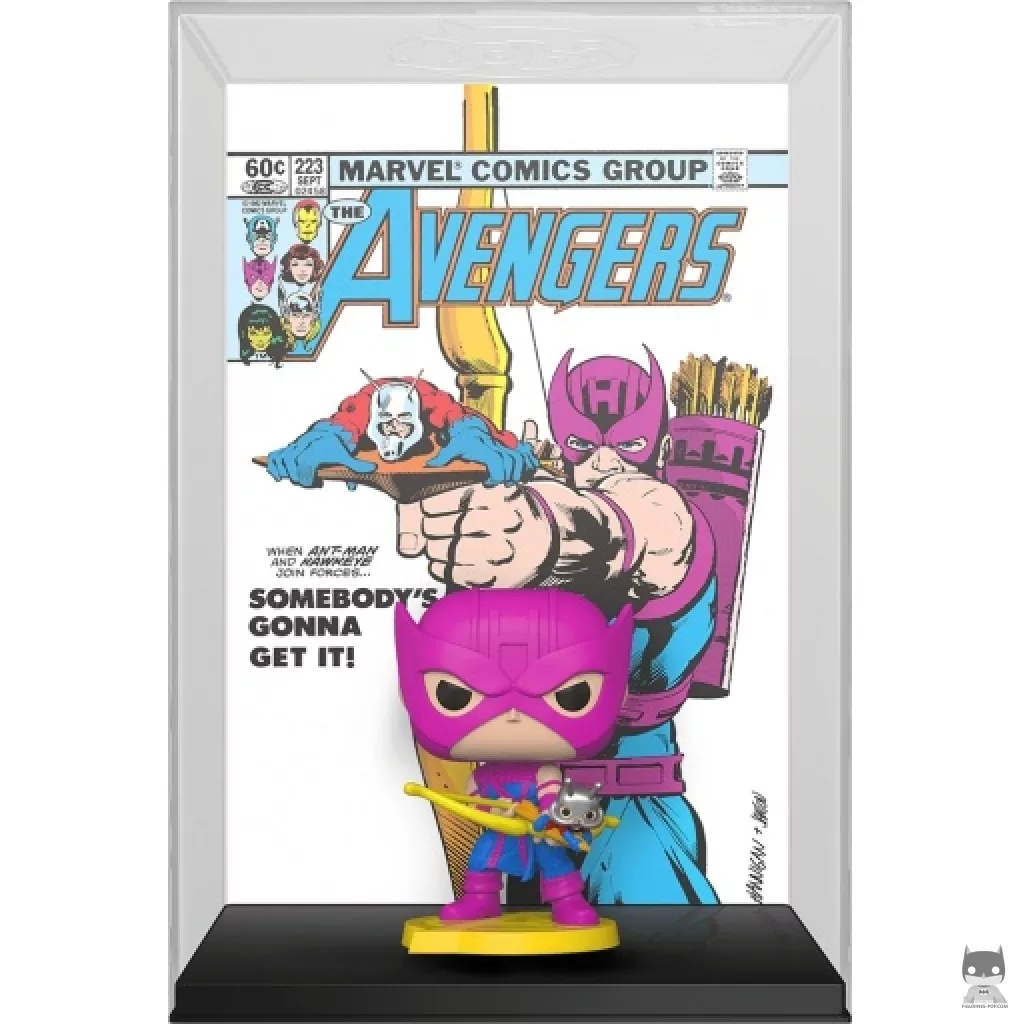 Figura Funko Pop! Ojo de Halcón & Ant-Man (Marvel Comics)