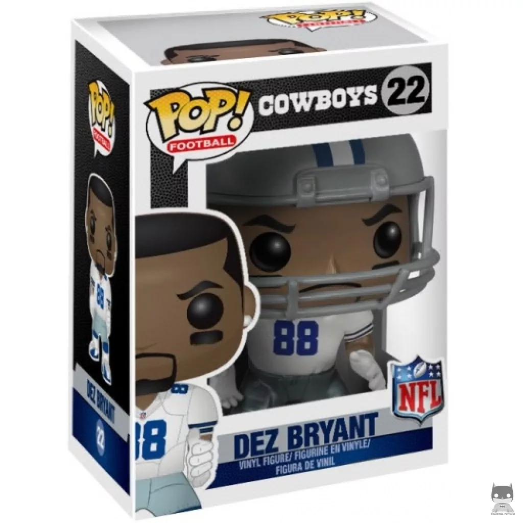 Figura Funko Pop! Dez Bryant en su caja