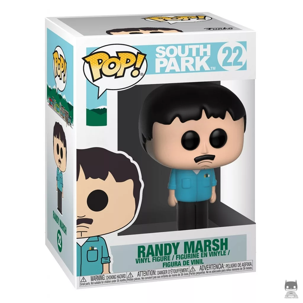 Figura Funko Pop! Randy Marsh en su caja