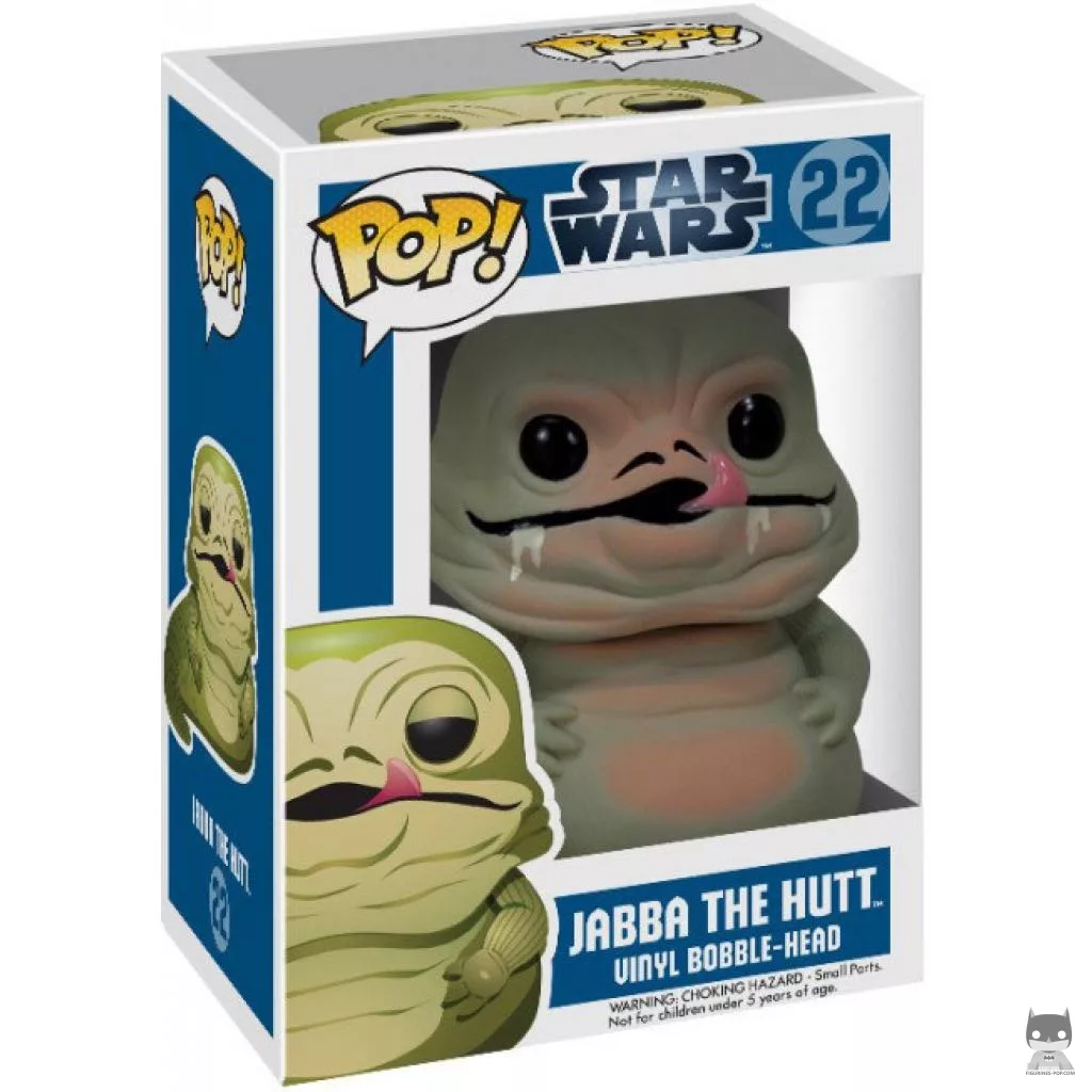 Figura Funko Pop! Jabba el Hutt en su caja