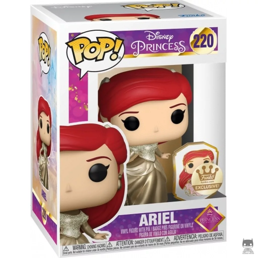 Figura Funko Pop! Ariel en su caja