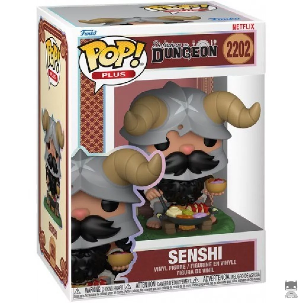 Figura Funko Pop! Senshi en su caja