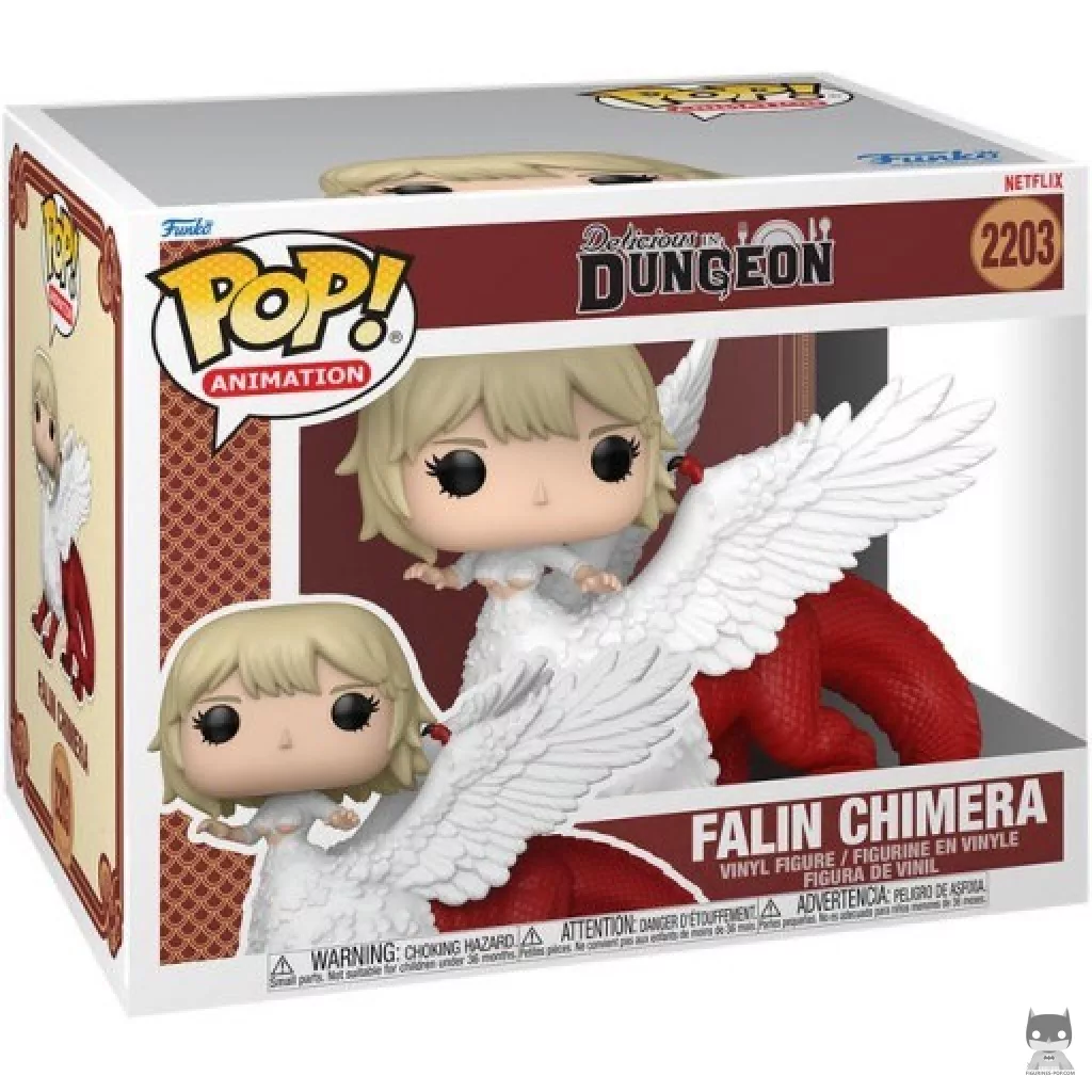 Figura Funko Pop! Falin Chimera en su caja