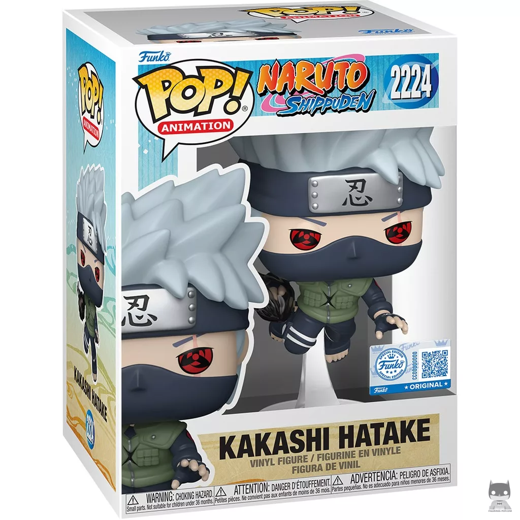 Figura Funko Pop! Kakashi Hatake (Saltando) en su caja