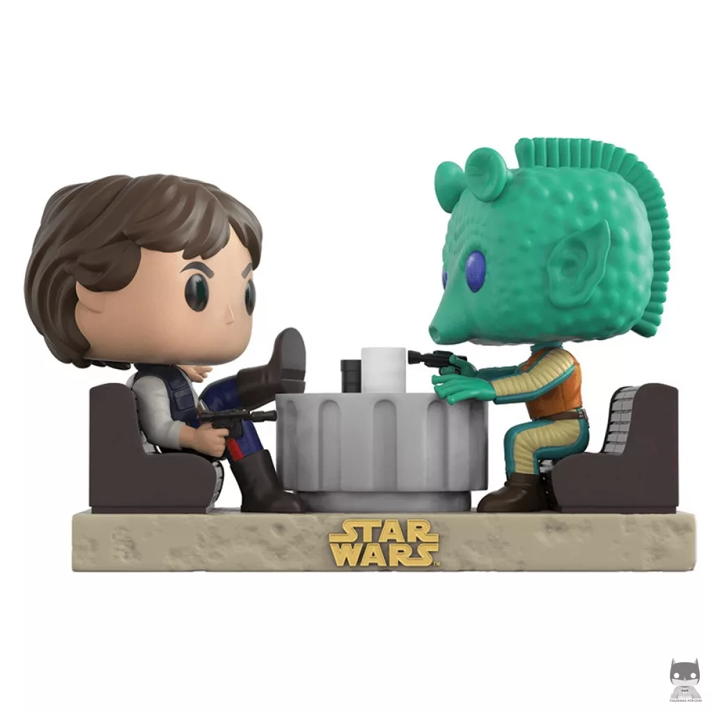 Figura Funko Pop! Han Solo & Greedo cara a cara en la cantina (Star Wars: Episodio IV, Una nueva esperanza)