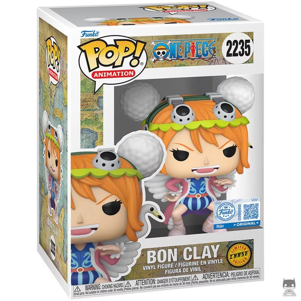 Figura Funko Pop! Bon Clay (Chase) en su caja