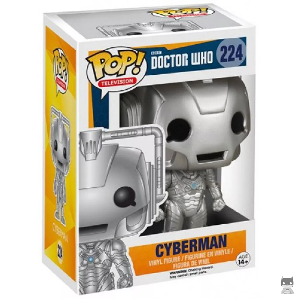 Figura Funko Pop! Cyberman en su caja