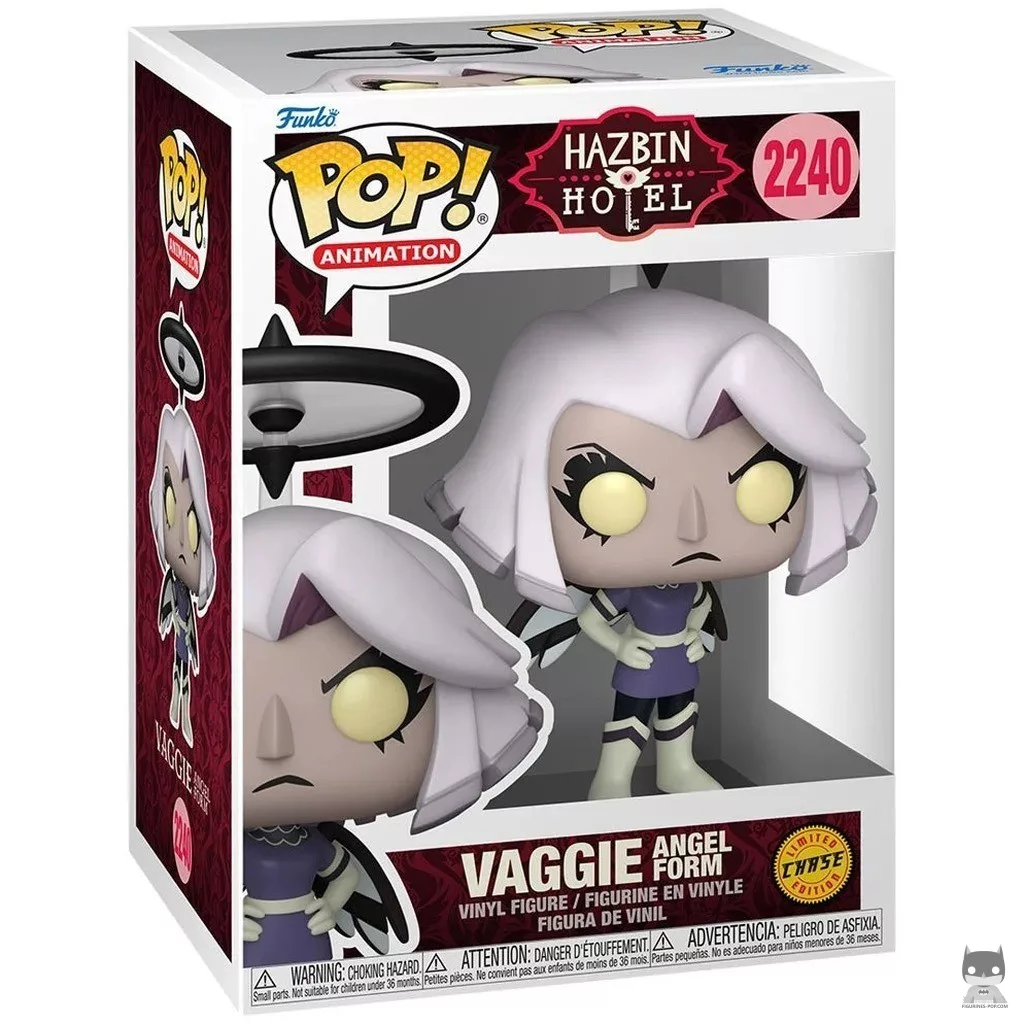 Figura Funko Pop! Vaggie (Forma de ángel) en su caja