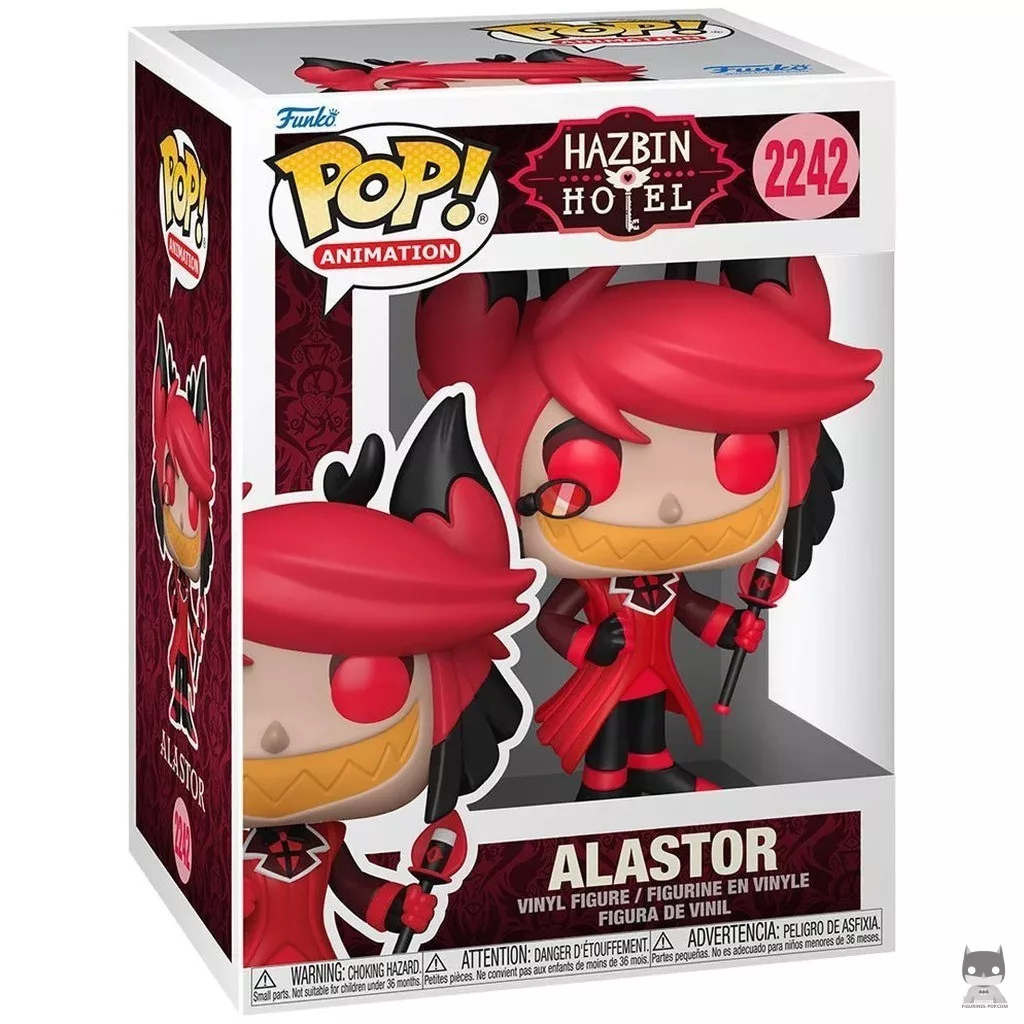 Figura Funko Pop! Alastor en su caja