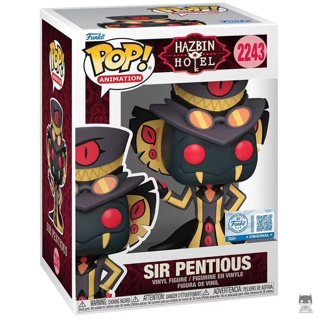 Figura Funko Pop! Sir Pentious en su caja