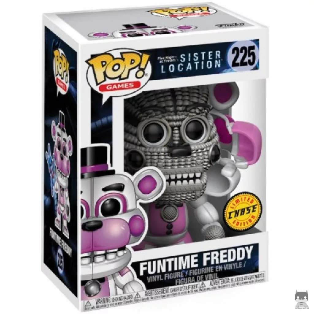 Figura Funko Pop! Funtime Freddy (Chase) en su caja