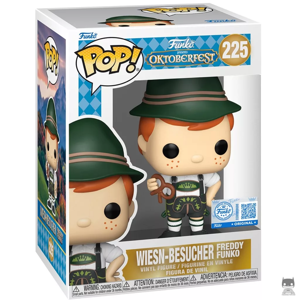 Figura Funko Pop! Freddy Funko visitante del Oktoberfest en su caja